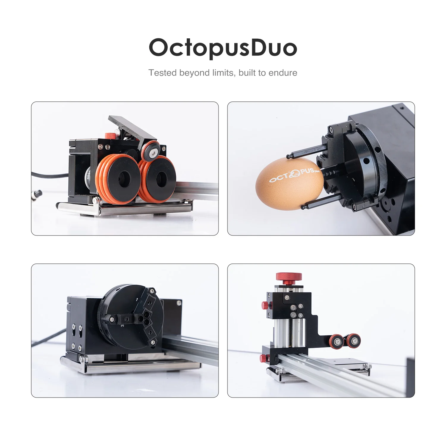 Octopus Duo 3-in-1 Roller & Chuck Laser Rotary Attachment - Image 4