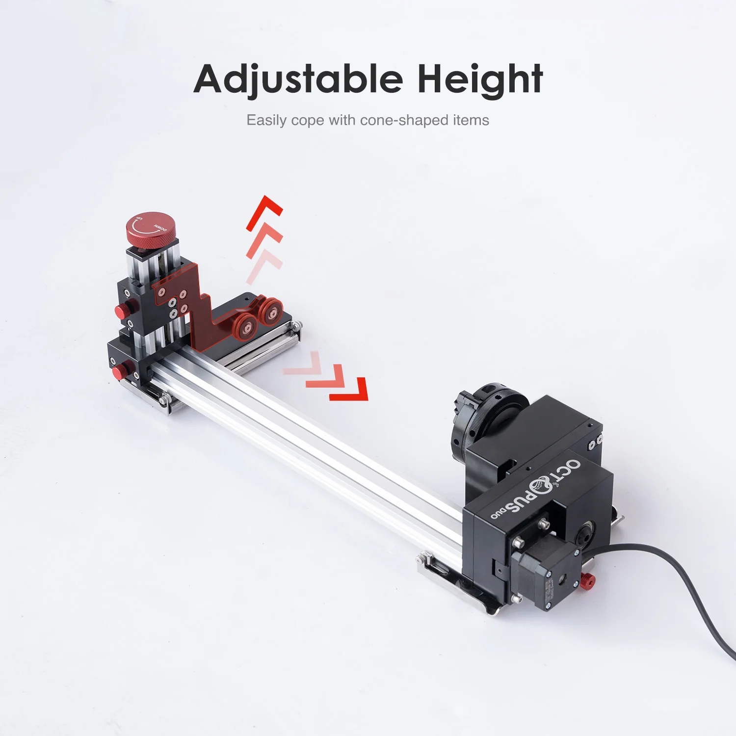 Octopus Duo 3-in-1 Roller & Chuck Laser Rotary Attachment - Image 5